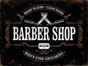 Barber Signs barber 300x225 Barber Signs barber 300x225